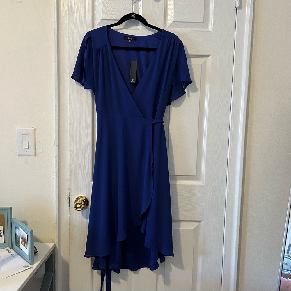 Lulu's Royal Blue High Low Dress